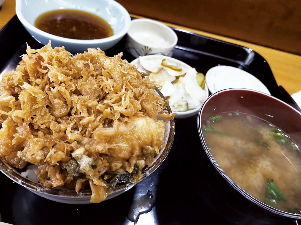 井筒のかき揚げ丼