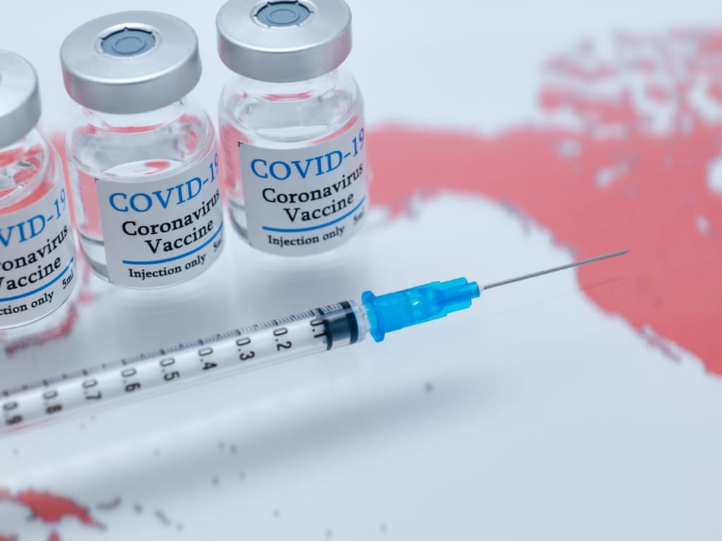 新型コロナウィルス予防接種イメージ