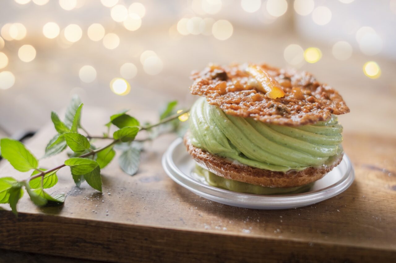 ピスタチオシュークリーム