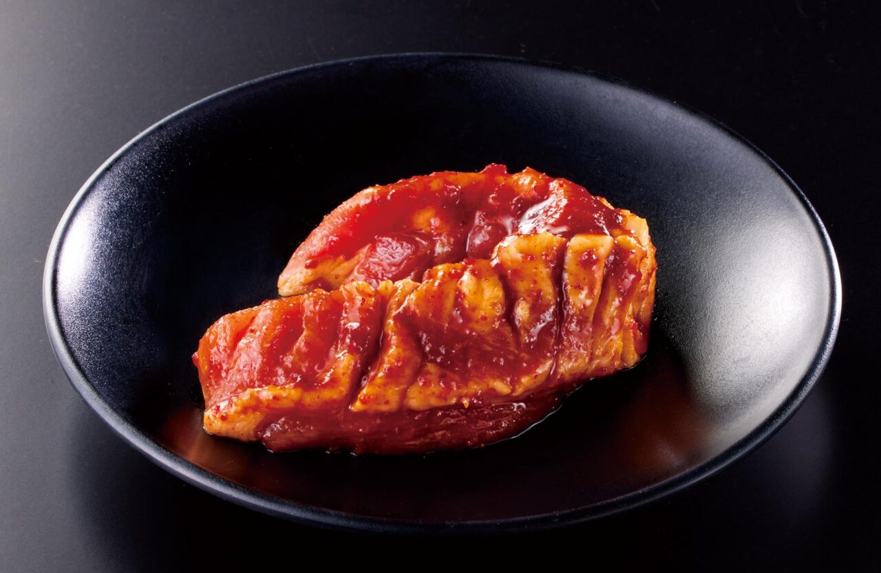 のスパ×チェダーチーズ 角切りとろカルビ