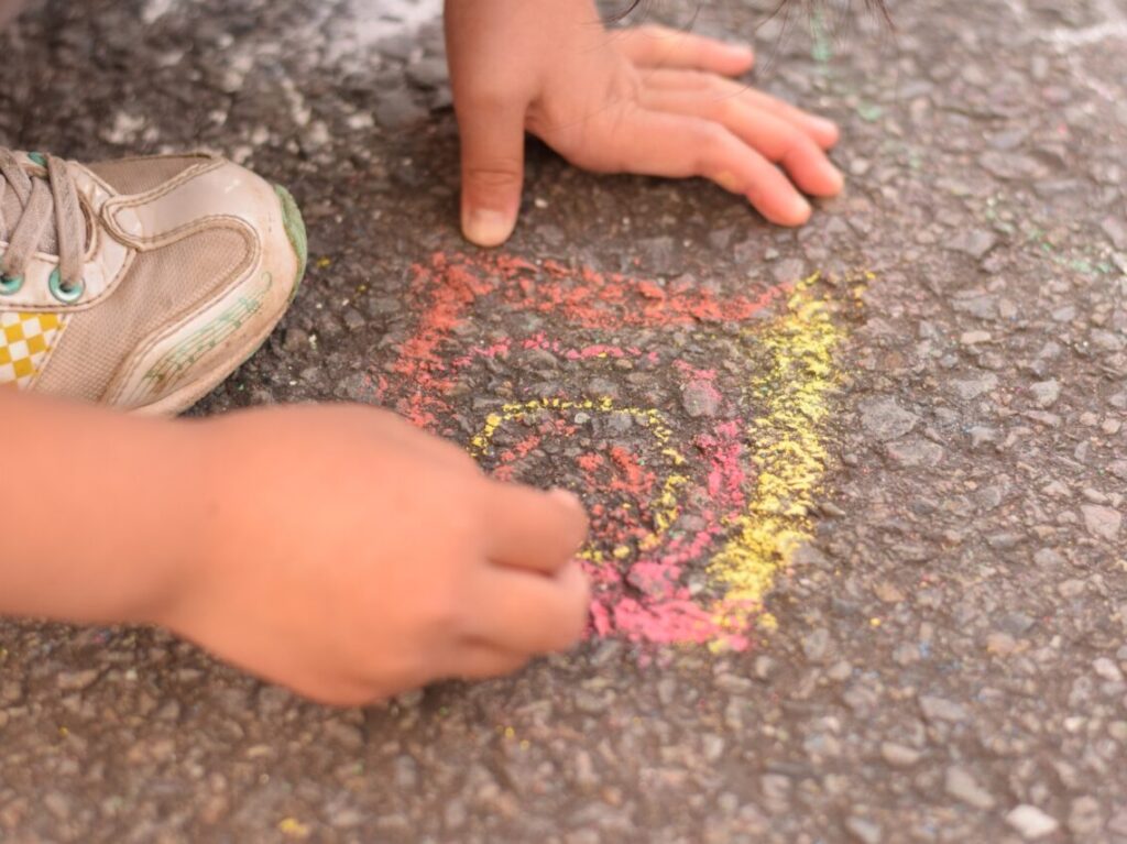 チョークアート