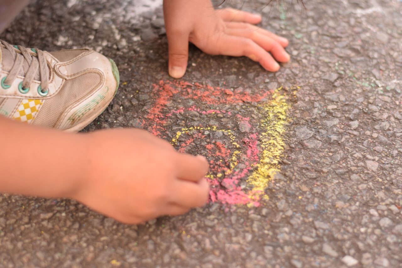 チョークアート