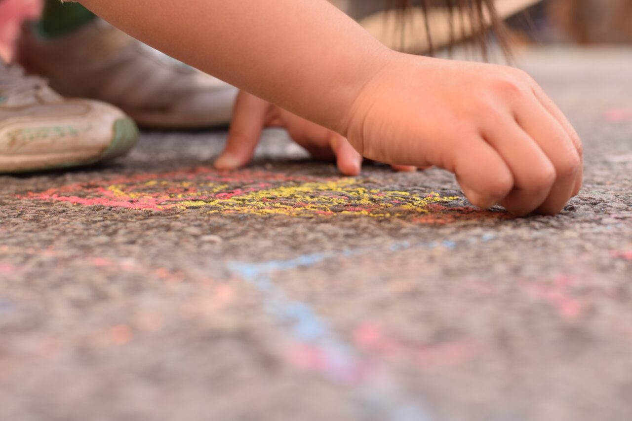 チョークアート