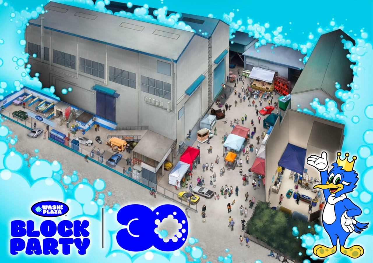 WASH!PLAZA®︎ 30 YEARS BLOCK PARTY